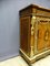 Antique French Cherry, Glass, and Wood Napolean III Sideboard, Image 11
