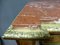 Antikes französisches Napoleon III Sideboard aus Kirschholz, Glas und Holz 5