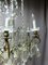 Lustre Antique en Bronze et en Cristal, France 7