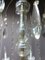 Lámpara de araña francesa antigua de bronce y cristal, Imagen 3