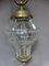 Antique French Bronze and Glass Lantern 5