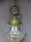 Antique French Bronze and Glass Lantern, Image 4