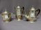 Antique Sterling Silver Coffee or Tea Service from Paul Canaux, Set of 3 1