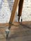 Industrial Iron and Wood Floor Lamp, 1980s 10