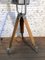 Industrial Iron and Wood Floor Lamp, 1980s, Image 8