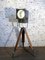 Industrial Iron and Wood Floor Lamp, 1980s 13