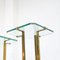 Brass and Glass Side Table by Peter Ghyczy, 1970s 12