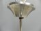 Vintage Three-Arm Aluminum and Glass Ceiling Lamp, 1970s, Image 7