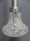 Vintage Three-Arm Aluminum and Glass Ceiling Lamp, 1970s, Image 11