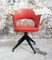 Italian Iron and Vinyl Swivel Chairs, 1950s, Set of 2 1