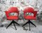 Italian Iron and Vinyl Swivel Chairs, 1950s, Set of 2 7