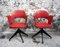 Italian Iron and Vinyl Swivel Chairs, 1950s, Set of 2, Image 7