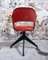 Italian Iron and Vinyl Swivel Chairs, 1950s, Set of 2, Image 2