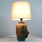 Lámpara de mesa danesa modernista de cerámica de Ipsen, años 20, Imagen 2
