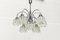 German Type 9471 Glass and Metal Chandelier from Richard Essig, 1970s 1