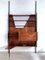 Mid-Century Italian Rosewood Wall Unit by Vittorio Dassi, 1950s 11