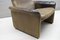 Swiss Buffalo Leather DS-50 Lounge Chair & Ottoman from de Sede, 1970s 12