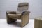 Swiss Buffalo Leather DS-50 Lounge Chair & Ottoman from de Sede, 1970s 7