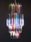 Murano Multicolor 242-Prism Mariangela Triedri Chandelier, 1984 4