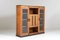 Vintage Art Deco Glass and Oak Amsterdam School Bookcase, 1920s, Image 7