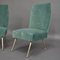 Set of Italian Velvet Side Chairs by Gigi Radice for Minotti, 1950s, Image 6