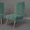 Italian Velvet Side Chairs by Gigi Radice for Minotti, 1950s, Set of 2 9