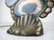 Blue Agate Table Lamp from Loevsky & Loevsky, 1970s, Image 4
