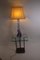 Lampe de Bureau en Cristal et Verre Coloré de Val Saint Lambert, 1950s 3