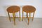 Mid-Century Foldable Teak Bedside Tables, Set of 2, Image 2