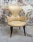 Italian Brass and Vinyl Armchairs, 1950s, Set of 2, Image 1