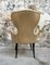 Italian Brass and Vinyl Armchairs, 1950s, Set of 2, Image 5