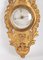 Goldenes Ludwig XVI Barometer aus Holz, 18. Jh. 6