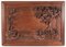 Vintage Chinese Carved Wood Panel, Image 1
