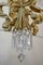 Vintage Bronze and Crystal Chandeliers, Set of 2 2