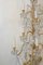 Vintage Gilt Bronze and Crystal Wall Chandeliers, Set of 2 5