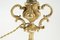Lámpara de mesa antigua de bronce dorado, Imagen 6
