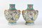 Vintage Porcelain Vases, Set of 2 1