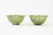 Antike chinesische Gläser aus Holz & buntem Glas, 2er Set 4