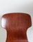 Sedie da pranzo Mid-Century in teak, anni '50, set di 4, Immagine 5