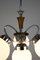 Art Deco Glass Chandelier, 1930s, Image 2