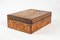 Antike französische Box mit Intarsien 10
