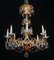 Brass and Crystal Chandelier from Maison Baguès, 1940s 1