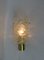 Lampade da soffitto in ottone e vetro di Murano, Italia, anni '60, set di 2, Immagine 22