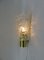 Italian Brass and Murano Glass Ceiling Lamps, 1960s, Set of 2 21