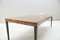 Tavolino da caffè modernista in rame e legno di Heinz Lilienthal, Germania, anni '60, Immagine 3