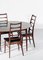 Vintage Leatherette & Rosewood Dining Chairs by Niels Koefoed, 1960s, Set of 8 14