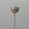 Art Deco Chrome and Wood Ceiling Lamp, 1930s, Image 6