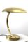 Lámpara de mesa de latón de Hillebrand Lighting, años 40, Imagen 13