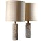 Travertine Lamps by Fratelli Mannelli, 1970s, Image 1