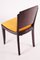 Art Deco French Ebony Dining Chairs by Jules Leleu, 1920s, Set of 6, Image 7